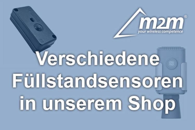 Füllstandsensoren im m2m IoT Shop