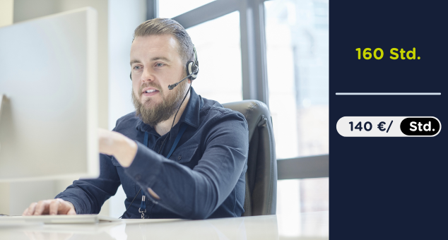 Dienstleistungskontingent 160 Stunden