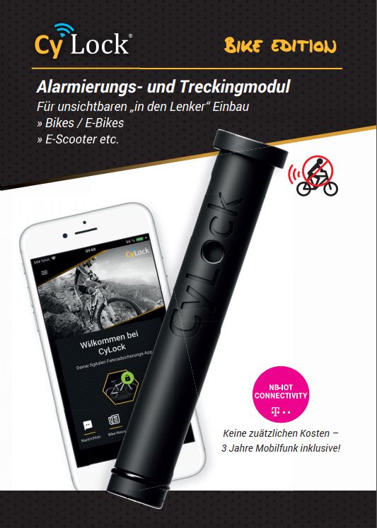 Coming Soon: CyLock Alarmierungs- und Trackingmodul