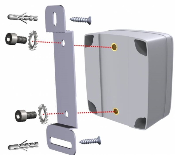 EGK-RAWALL Wandhalterung für die EGK-LW20-Serie