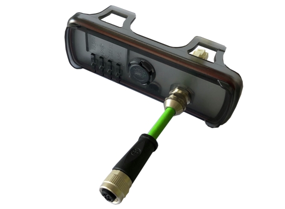 owa4X Gehäuseabdeckung IP67 mit Kabelverschraubung und Ethernetkabel M12 owa4X Gehäuseabdeckung IP67 mit Kabelverschraubung und Ethernetkabel M12