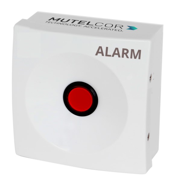 MTC-AU02 LoRa Alarm-Melder IP67 (batteriebetrieben, rote Linse)