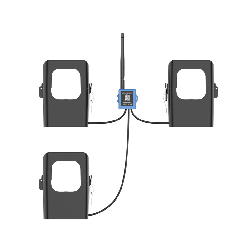 CT310-868M Kompakter 3-Kanal Stromsensor mit Stromwandler 1000A, selbstversorgend