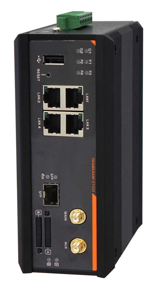 IWG854-0T0000A - PoE 4G/LTE Gateway mit Gigabit SFP Uplink