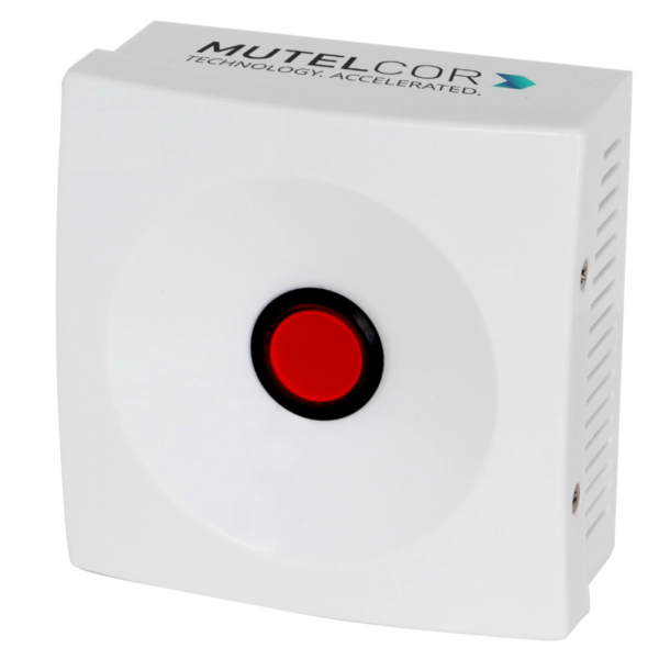 MTC-AQB01 LoRa Luftqualität-Button-Kombi (IP30, rote Linse)