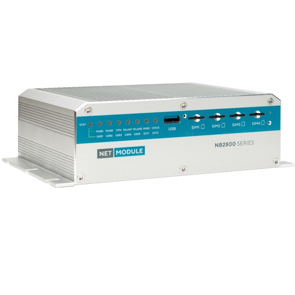 NB2800-2Lp2Wac-G Fahrzeugrouter 2xLTE-A Pro +2xWLANac +GNSS