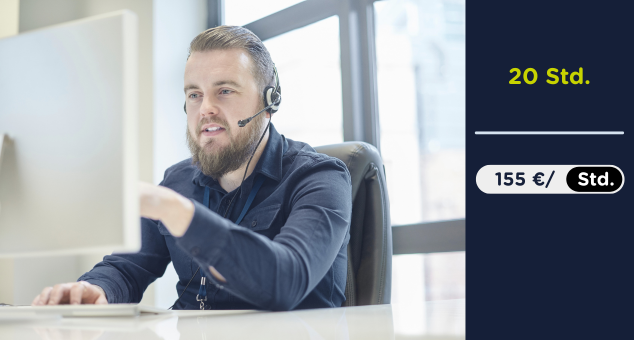 Dienstleistungskontingent 20 Stunden