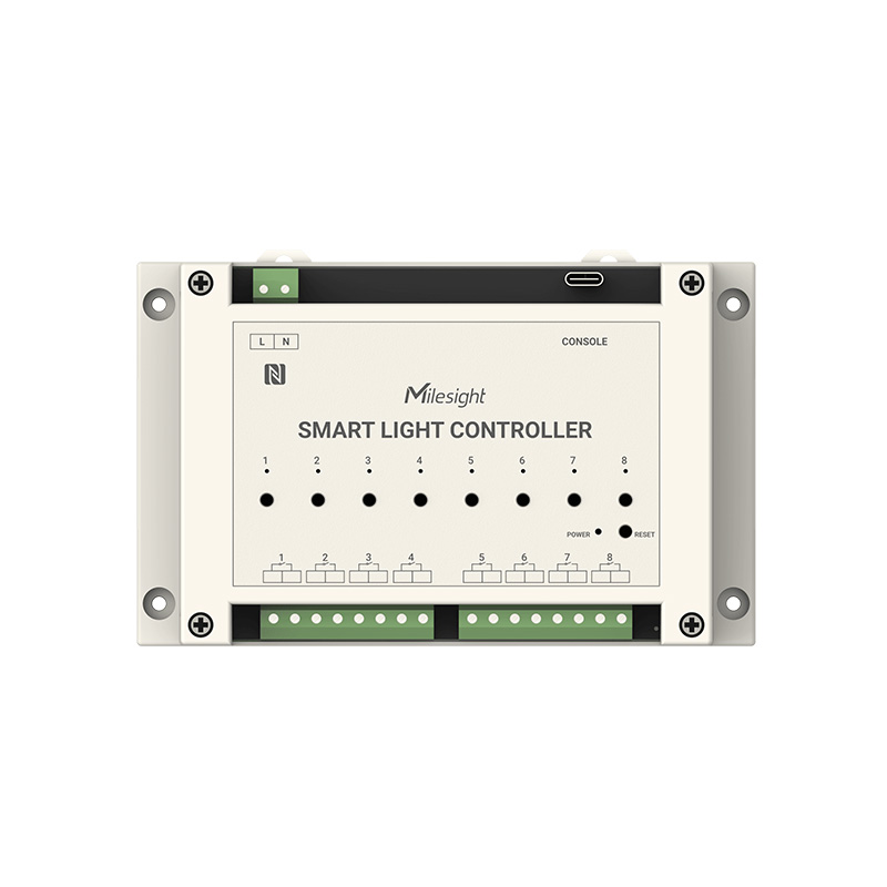 WS558-868M PN:Switch LoRaWAN Lichtsteuerung Schaltaktor für Hutschiene 8x Schließer