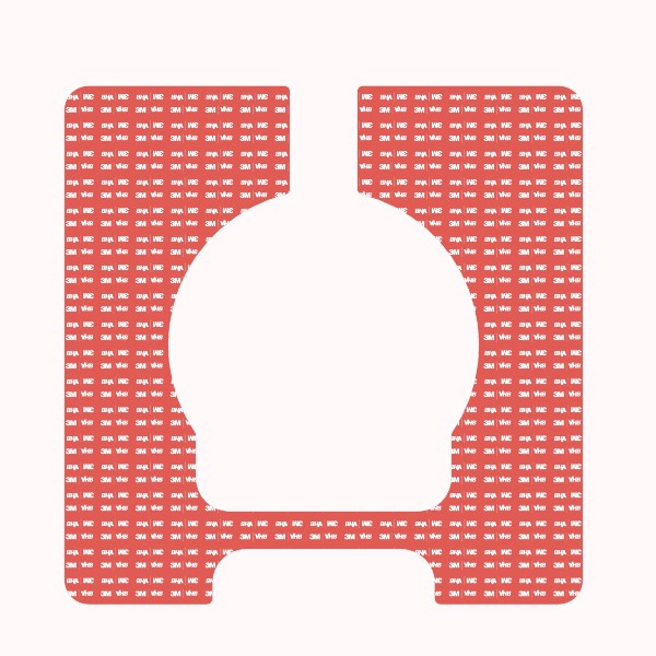 S003-PRO TAPE Klebepad für Montagesockel 50 Stk