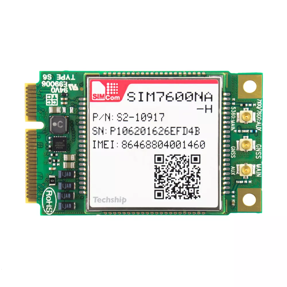 SIMCom SIM7600NA-H LTE Cat-4 mPCIe