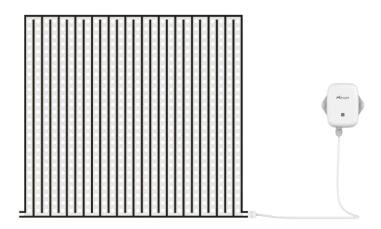 EM300-MLD-868M LoRaWAN Outdoor Leckagesensor mit Membran 40x40 cm