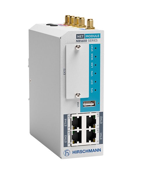 NB1601-LSc Industrie-Router mit LTE + 4x ETH + RS-232/485 + DIO NB1601-LSc Industrie-Router mit LTE + 4x ETH + RS-232/485 + DIO