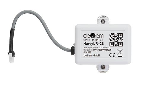 HarvyLR-36 energieautarker (batteriefrei) LoRa IoT Stromsensor