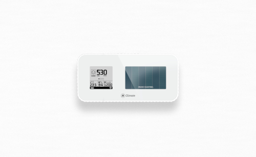 Mclimate Sensor MClimate CO2 Display Lite - Solarbetriebener CO2-Sensor