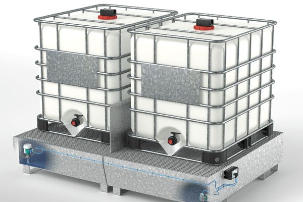 Kabellose Füllstandsüberwachung von IBC-Containern