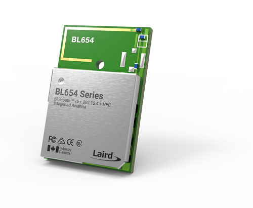 Laird BL654 - Bluetooth v5 / 802.15.4 / NFC Module interne Antenne