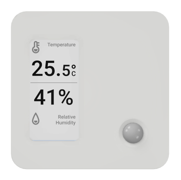 ERSD-L ERS Display LoRa Klimasensor Temperatur/Feuchtigkeit, Licht/Bewegung (PIR) mit Display