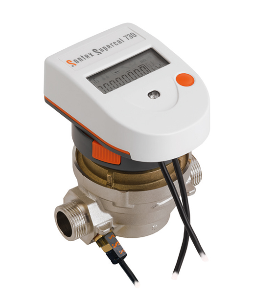 0739SN841L11 Kompakt-Wärmemengenzähler Supercal 739 LoRaWAN (Allmess) M77x1.5, 2.5 m3/h