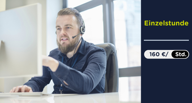 Dienstleistung Einzelstunde