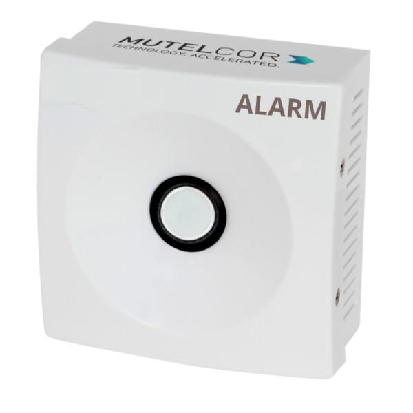 MTC-AU03 LoRa Alarm-Melder IP30 (strombetrieben, weiße Linse)
