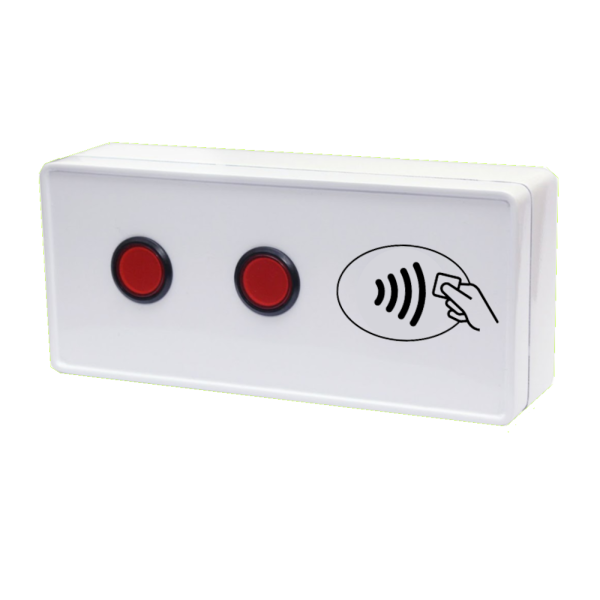 MTC-EU-NFC02 NFC RFID - LoRa Dual Button mit Authentifizierung