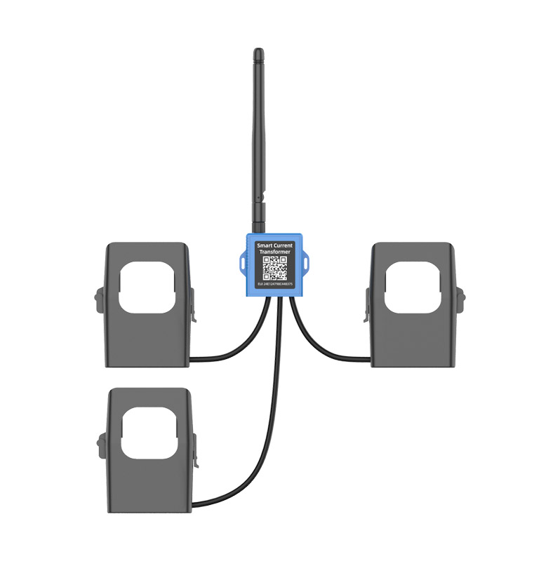 CT303-868M Kompakter 3-Kanal Stromsensor mit Stromwandler 300A/Ø 24mm, selbstversorgend