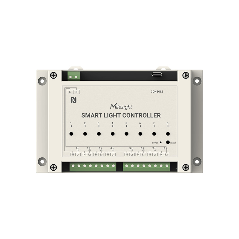 WS558-868M PN:LN LoRaWAN Lichtsteuerung Schaltaktor für Hutschiene 8x5A (max.16A)