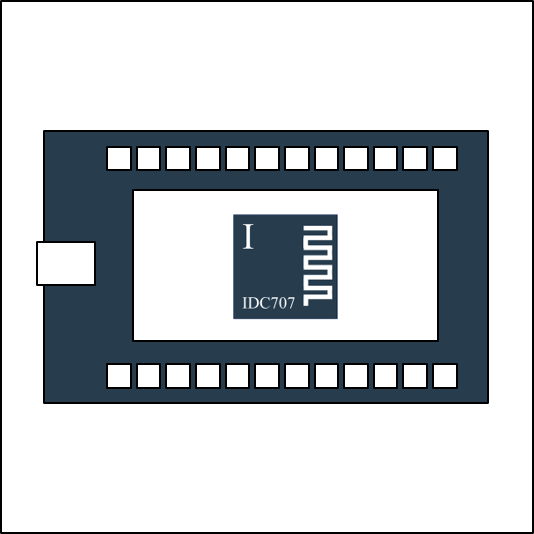 EOL - IDC747-KIT Development Kit IDC747 Module