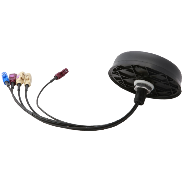 Antenna-Coach-2LGJs Fahrzeugtaugliche Dach-Antenne mit MIMO LTE + GNSS + UN ECE R118 +SMA