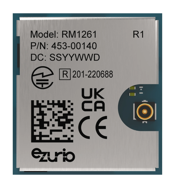 453-00140C RM1261 Ultra-Low Power LoRaWAN Modul