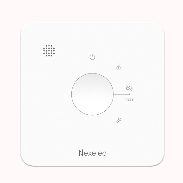 X850LS AIR+ Vernetzter Kohlenmonoxidmelder, Temperatur, Luftfeuchtigkeit EN50291 zertifiziert mit NFC