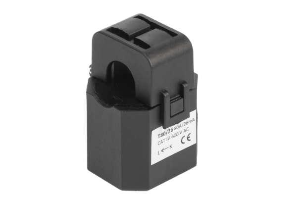 Klappstromwandler T80/26,6 Nennstrom 80A JST Stecksystem Klappstromwandler T80/26,6 Nennstrom 80A JST Stecksystem