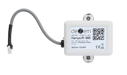 HarvyLR-360 energieautarker (batteriefrei) LoRa IoT Stromsensor