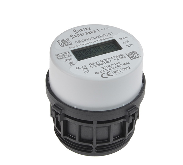 SQ1MC22L0 LoRaWAN Superaqua 1 Wasserzähler warm Minol MB2